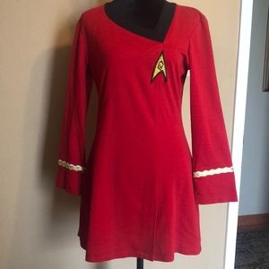 Star Trek Dress size L with earrings